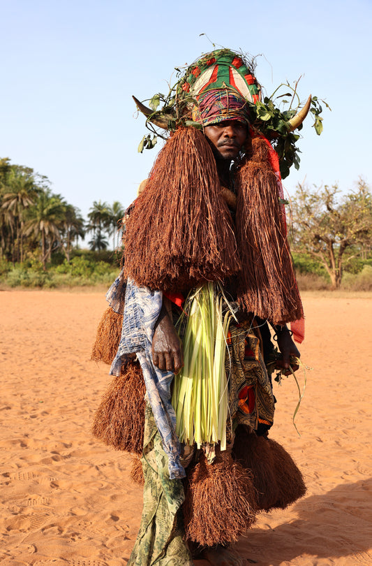 “Máscaro” tradicional Bijagó